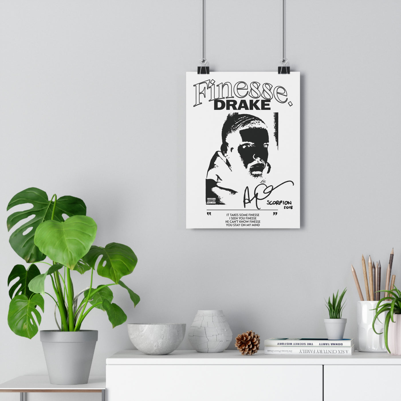 Drake Minimal Poster - Nuanse Store