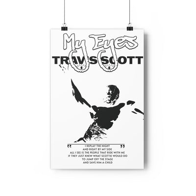 Travis Scott Minimal Poster - Nuanse Store