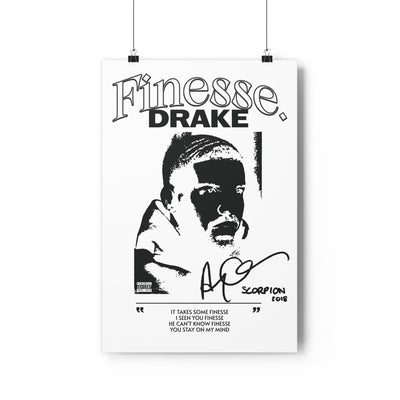 Drake Minimal Poster - Nuanse Store