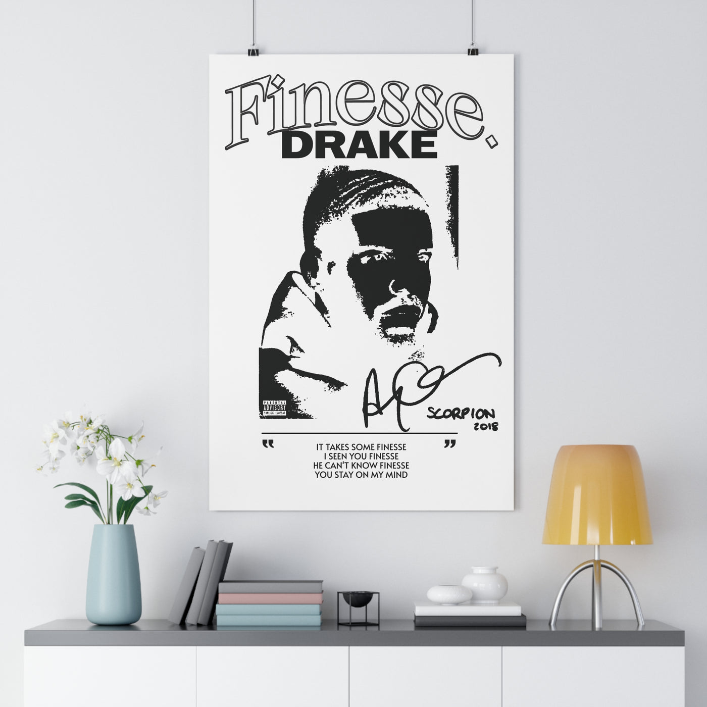 Drake Minimal Poster - Nuanse Store