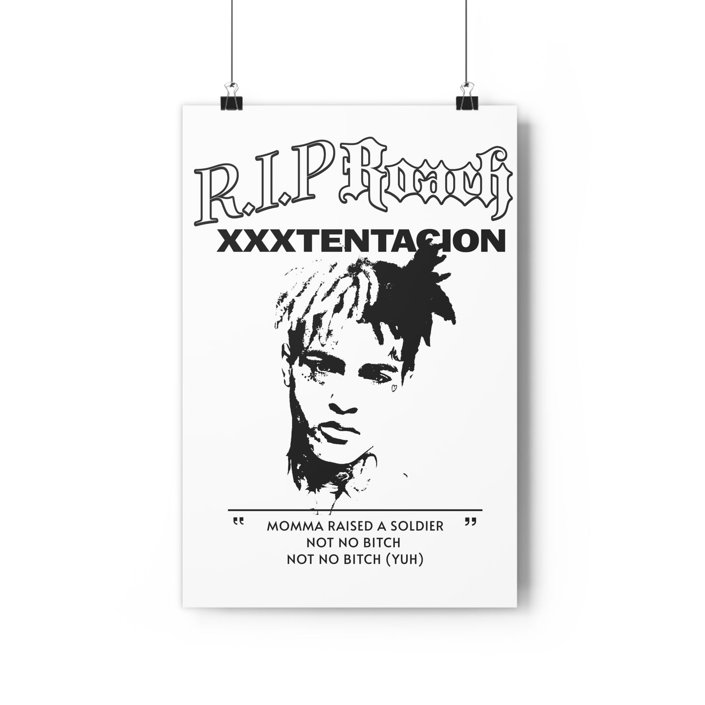 XXXTentacion Poster - Nuanse Store