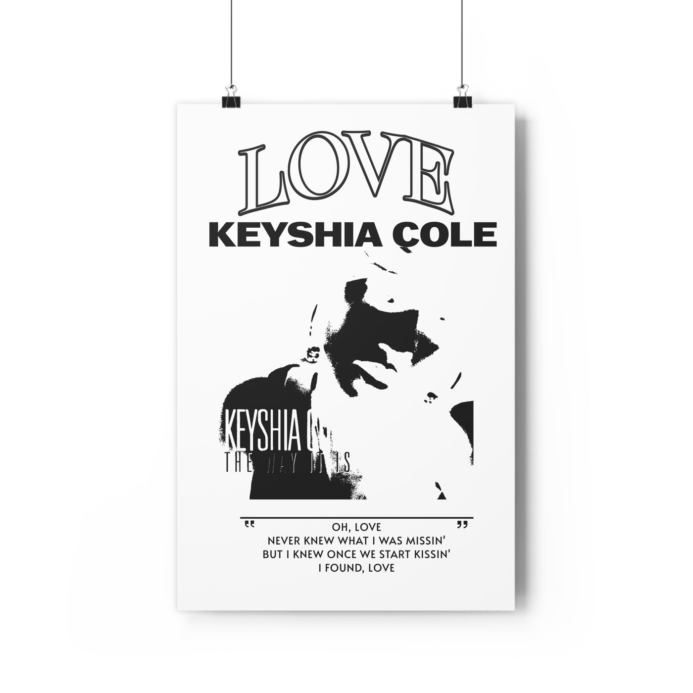 Keyshia Cole Minimal Poster - Nuanse Store