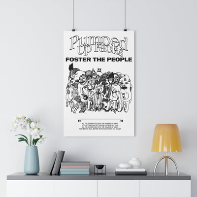 Foster the People Minimal Poster - Nuanse Store