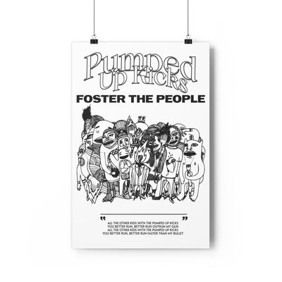 Foster the People Minimal Poster - Nuanse Store