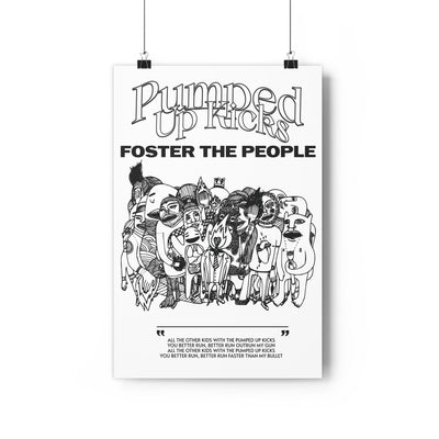 Foster the People Minimal Poster - Nuanse Store