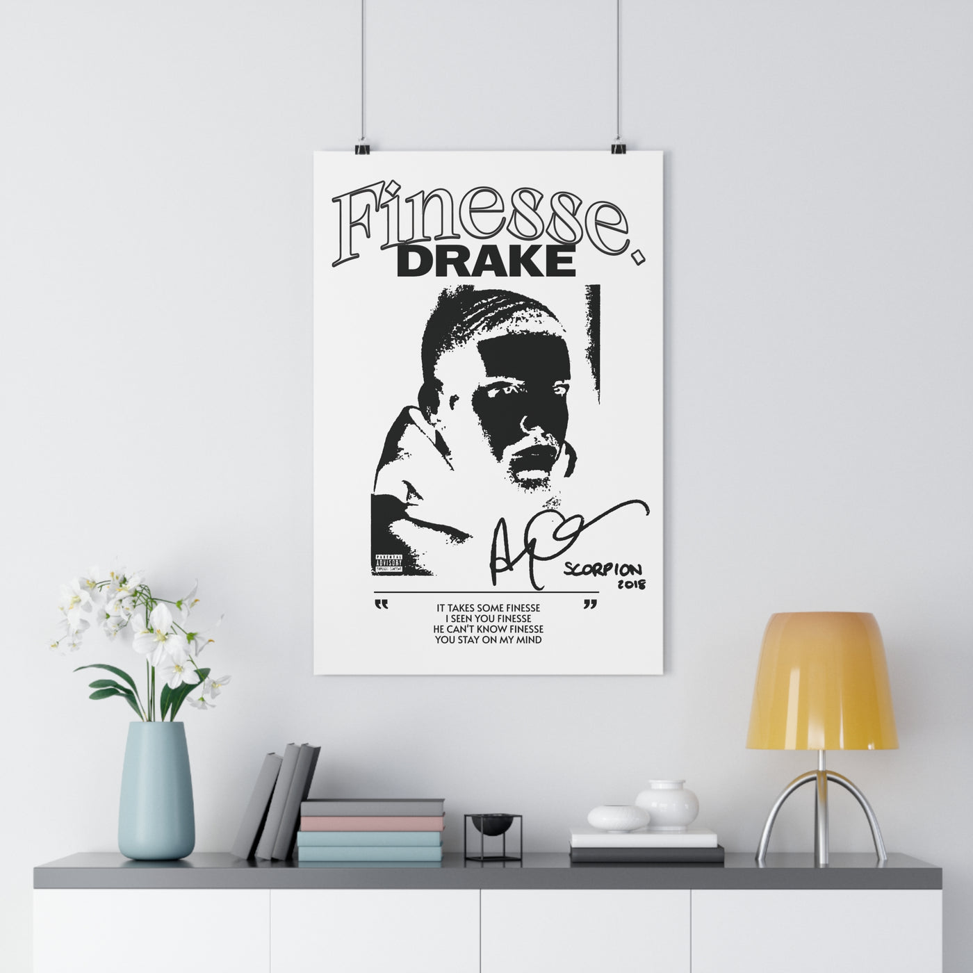 Drake Minimal Poster - Nuanse Store